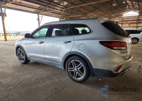2017 Hyundai Santa Fe Se Ultimate from USA, damaged, VIN KM8SR4HF3HU227570